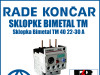 Zaštitna sklopka/sklopke Bimetal TM 40 22-30 A