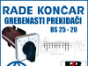 GREBENASTI PREKIDAČ/PREKIDAČI BS 25 20