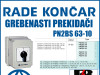 GREBENASTI PREKIDAČ/PREKIDAČI PN2BS 63-10