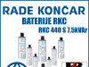 BATERIJA RKC 440 S 7,5kVAr