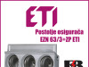 Postolje za osigurač/osigurače EZN 63/3 ZP ETI