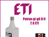 Osigurač/Osigurači/Patron/Patrone gl-gG D II 2 A ETI