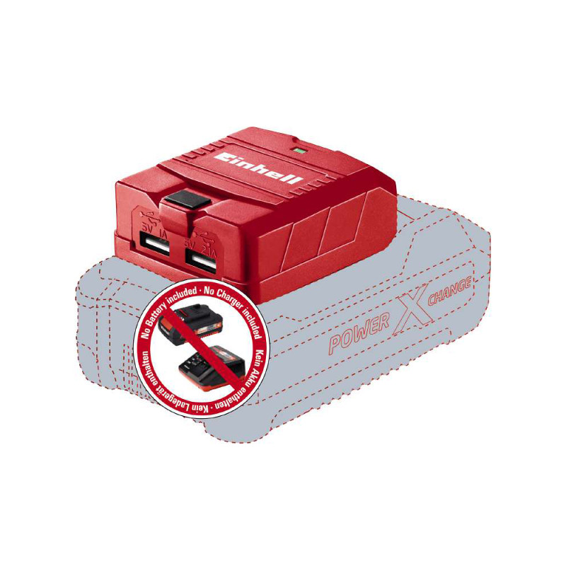 Einhell aku prenosivi punjač PXC TE-CP 18 USB Solo