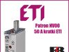 Osigurač/Osigurači/Patron/Patrone NVOO 50 A kratki ETI