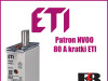Osigurač/Osigurači/Patron/Patrone NVOO 80 A kratki ETI