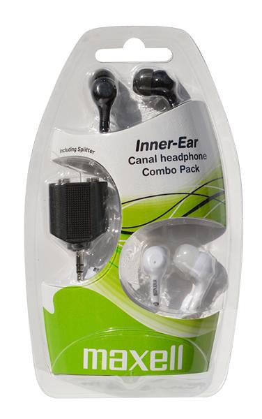 Maxell ECC-2 Canalz Combo Pack (2 slušalice + splitter)