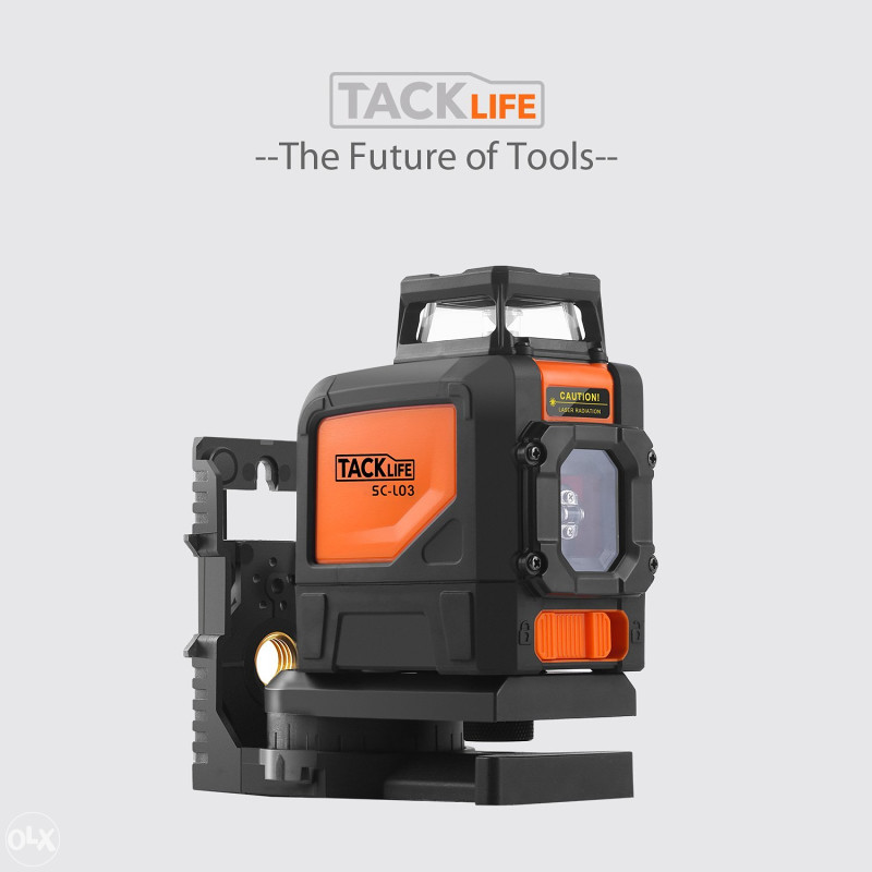 Tacklife SC-L03 - 98ft Crossline Self-Leveling Laser