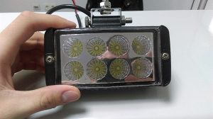 Radni far 8 led 10-30v 24w 14x7cm