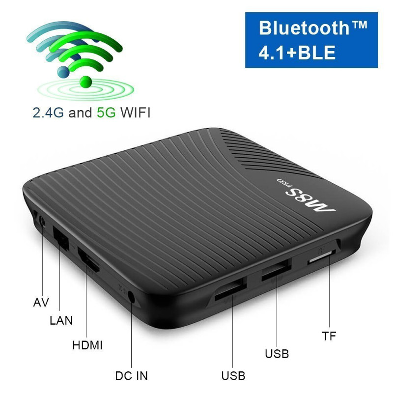 MECOOL M8S PRO PLUS 1GB/8GB Amlogic S905X TV Android 7