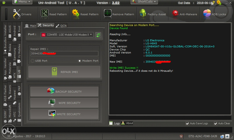 UAT- uni android tool software / aktivacija