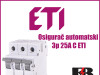 Osigurač/Osigurači automatski 3p 25A C ETI
