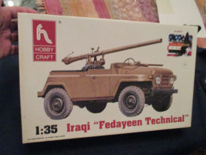 Maketa Iraqi "Fedayeen Technical" Hobbycraft 1:35