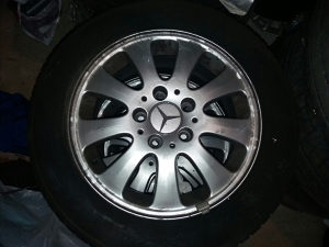 Aluminijske felge sa gumama Mercedes A klasa