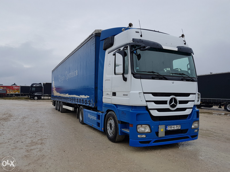 MERCEDES ACTROS 1844 Mega E5 i KRONE Megaliner