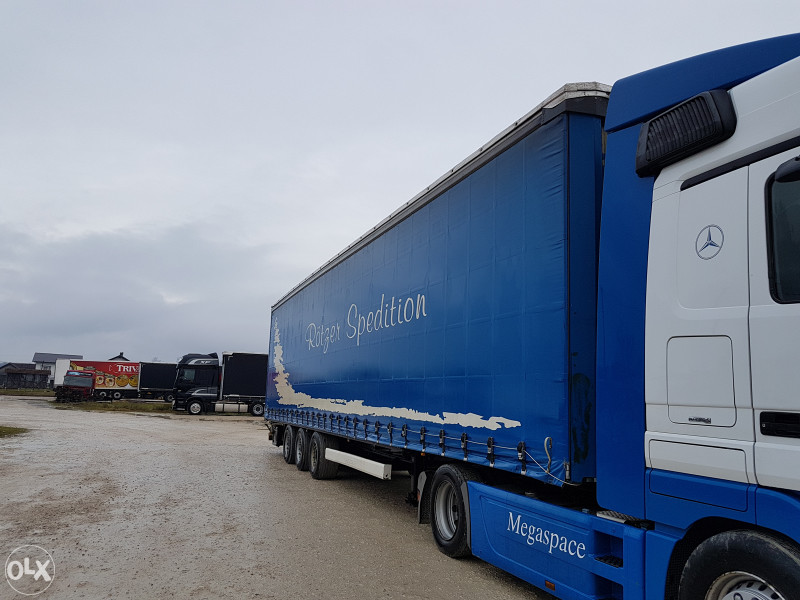 MERCEDES ACTROS 1844 Mega E5 i KRONE Megaliner