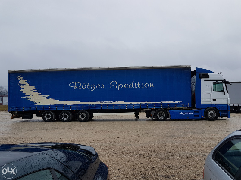MERCEDES ACTROS 1844 Mega E5 i KRONE Megaliner