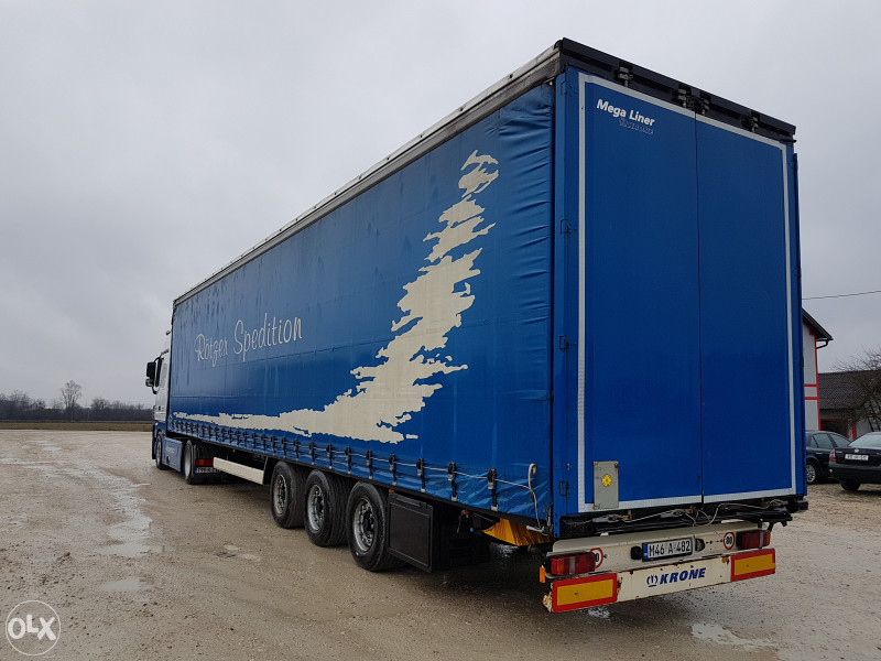 MERCEDES ACTROS 1844 Mega E5 i KRONE Megaliner