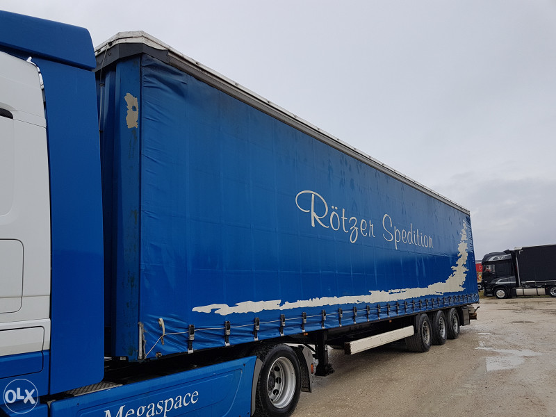 MERCEDES ACTROS 1844 Mega E5 i KRONE Megaliner