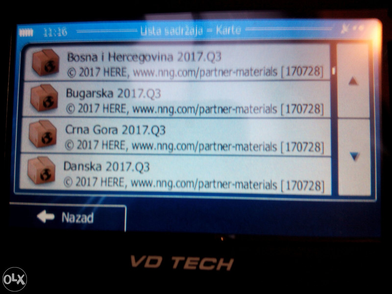 Navigacija 4,3 Inča  VD TECH