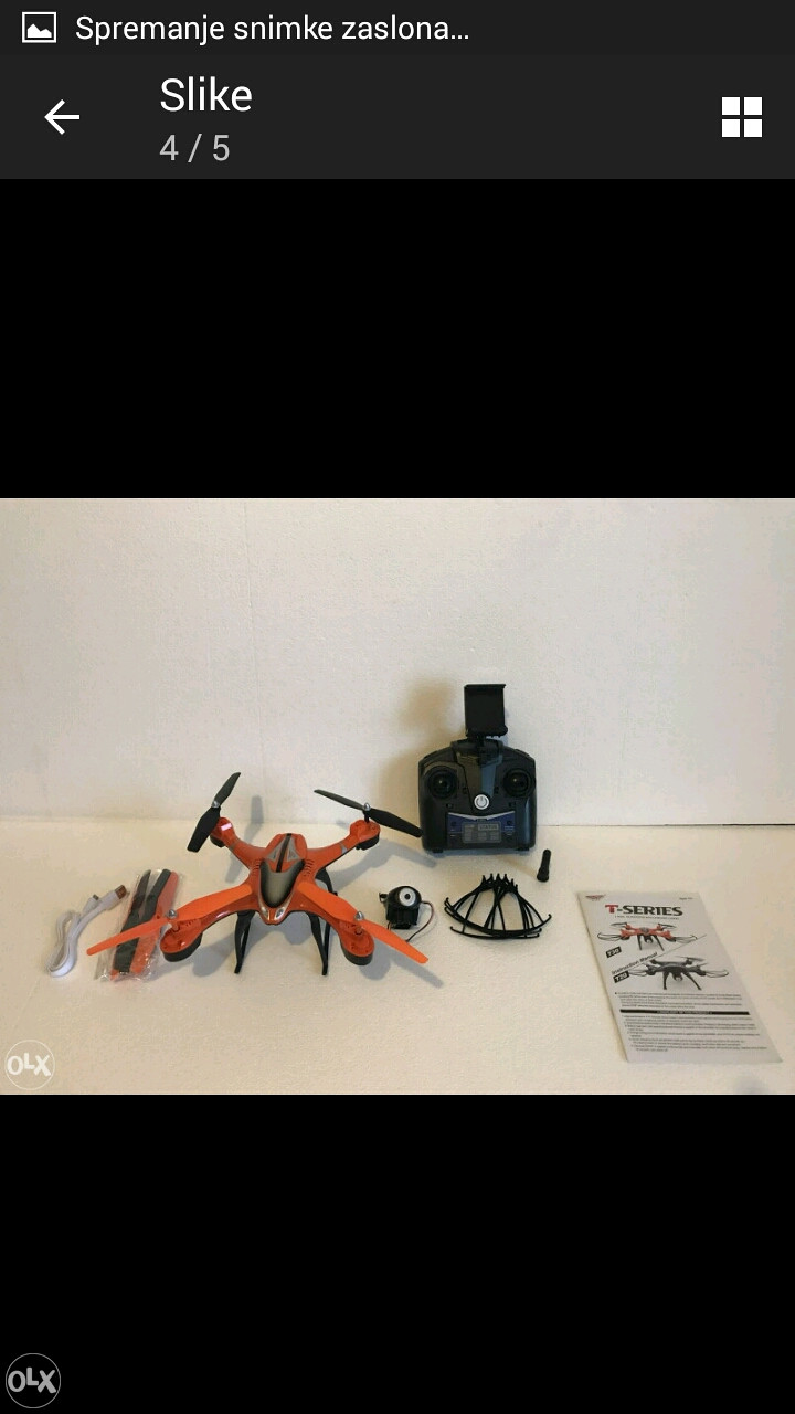 Dron sjrc T series T30CW sa kamerom wi fi Dronovi RC letjelice
