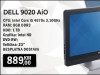 Računar DELL 9020 AiO; Core i5 4670s 3,10GHz; 8GB RAM