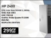 Računar HP Z400; Xeon W3650 3,30GHz; 4GB DDR3 RAM