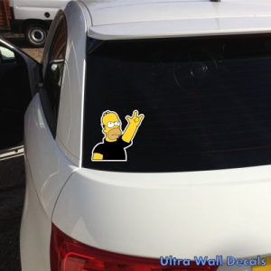 Auto naljepnica SIMPSON stikeri naljepnice