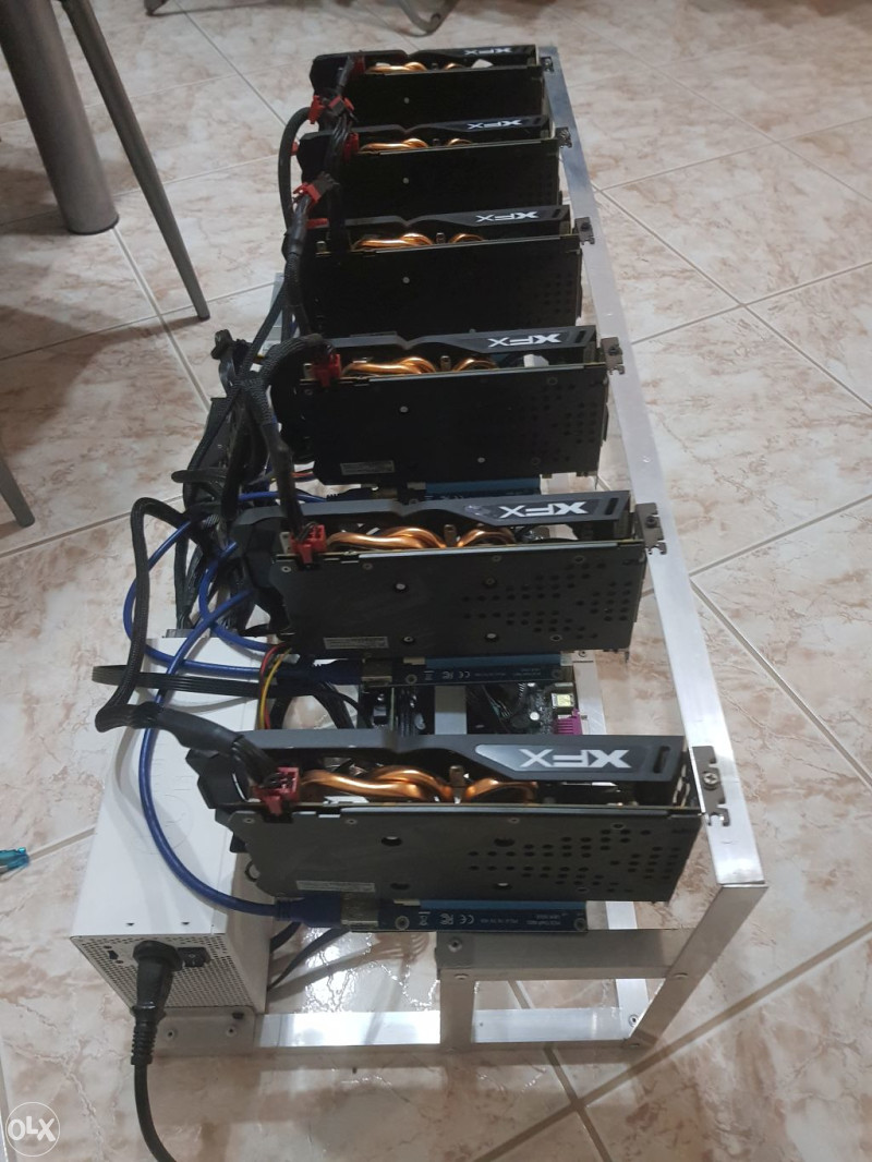Ethereum Rx 480 8gb Mining Hashrate Bitcoin Rx 480 Mining Mining Rig XFX RX  480 8gb