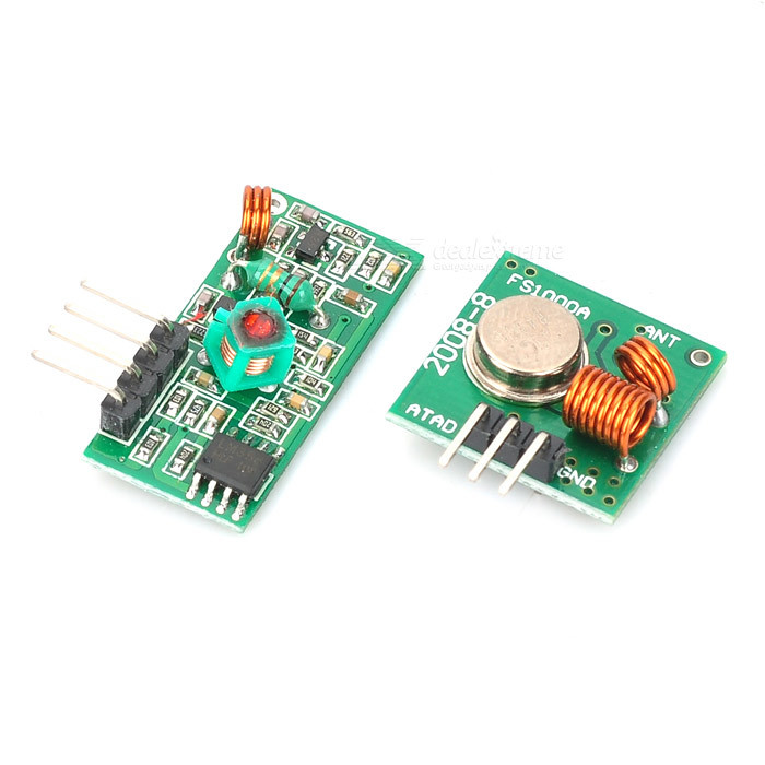 Arduino 315 MHz TX+RX MX-FS-03V MX-05V Moduli