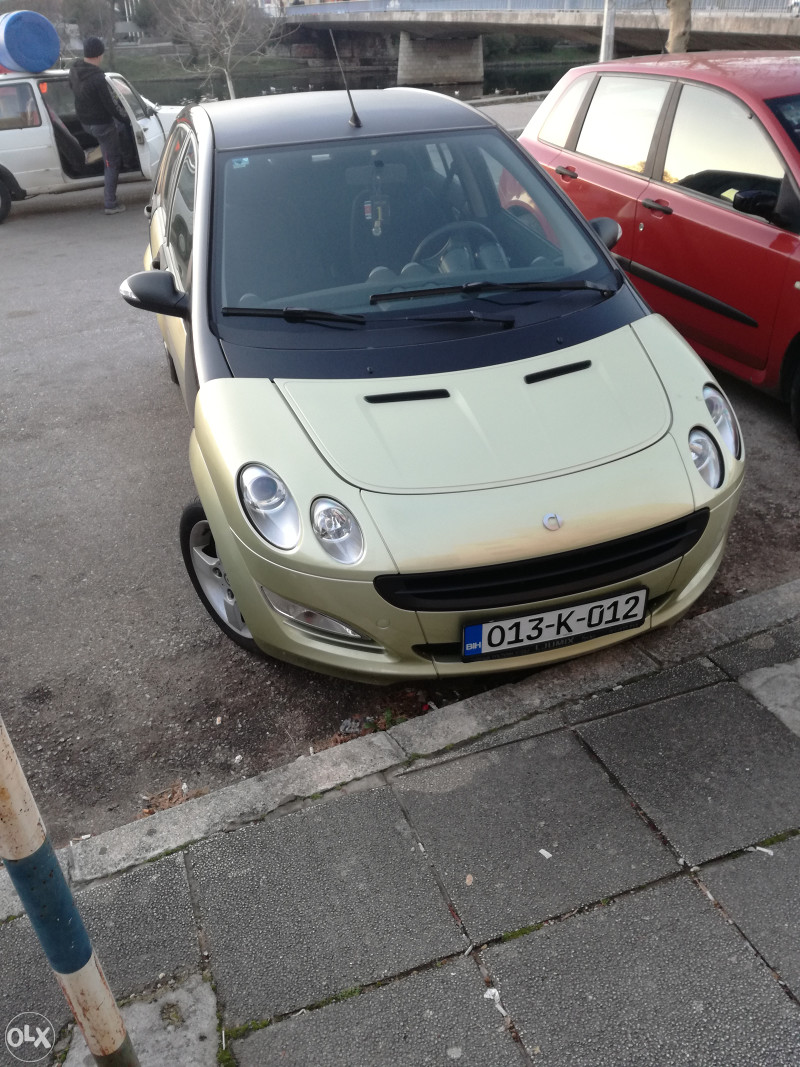 SMART FORFOUR 4 VRATA,KLIMA, 1,3 benzin,Tek registrovan