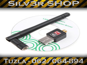 Mini USB WiFi Wireless Adapter (Antena)