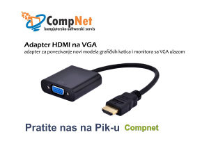 Adapter HDMI na VGA