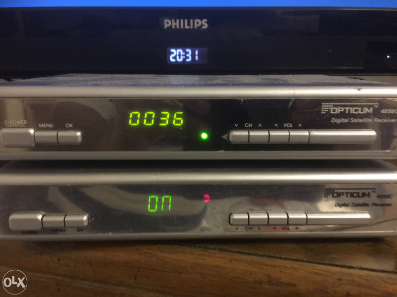2 OPTICUM 4050C DIGITAL SAT. RESIVER