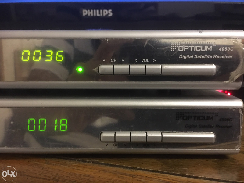2 OPTICUM 4050C DIGITAL SAT. RESIVER