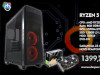 Računar RYZEN 5 DOMINATOR;RYZEN 5 1500X 3,5GHz;8GB DDR4