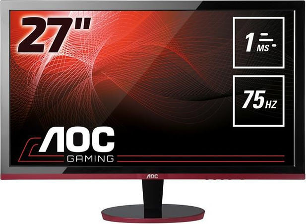Monitor 27&quot; AOC G2778VQ Gaming 1ms VGA HDMI