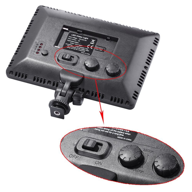 NEEWER NWpad-22 112 LED 12 W UltraSlim fur DSLR