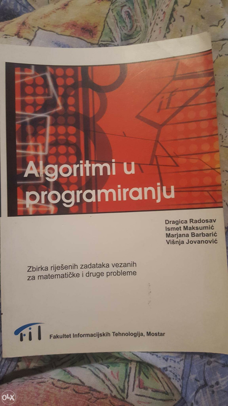 Knjiga Algoritmi u programiranju