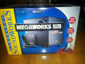 Zvučnici Creative MegaWorks 550