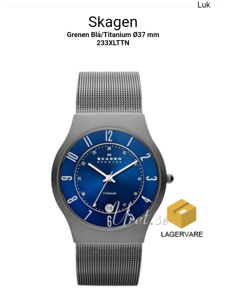 Skagen 233xlttn Ru ni Satovi OLX.ba