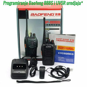 Programiranje Baofeng 666/777s/888s i UV-5R Motorola