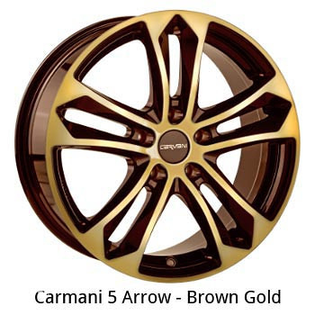 ALU FELGA CARMANI 5 ARROW