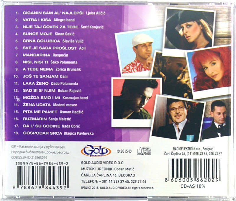CD* LJUBA ALICIC ALLEGRO BAND SERIF KONJEVIC OBRIC