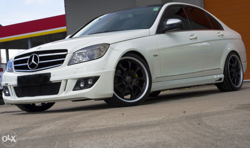 Mercedes C220 C 220 cdi, full BRABUS, AMG, chip 55KS