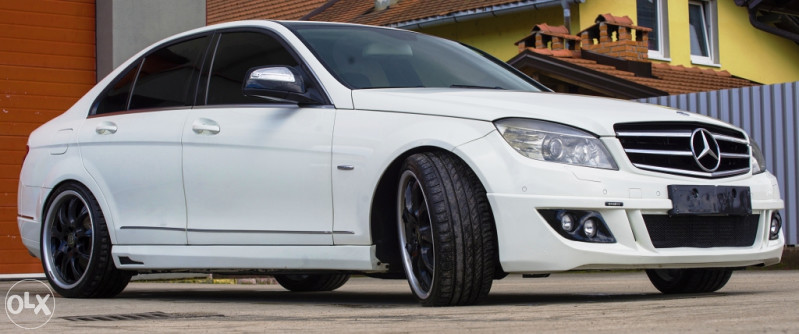 Mercedes C220 C 220 cdi, full BRABUS, AMG, chip 55KS