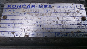 Mjesalica za beton (KONCAR) mjesalice