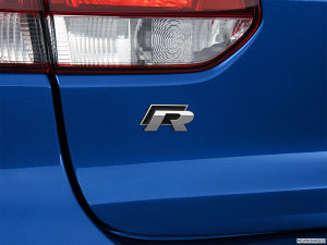 VW R-Line metalni znak / Logo / Naljepnica RLine Golf R