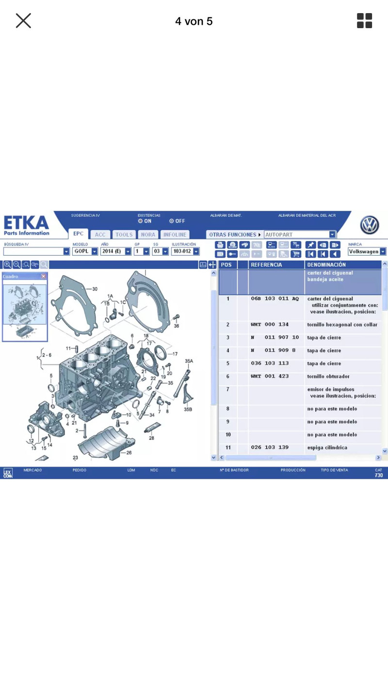 ETKA 8 & 7.5 Plus 2018 VW Audi Skoda Seat
