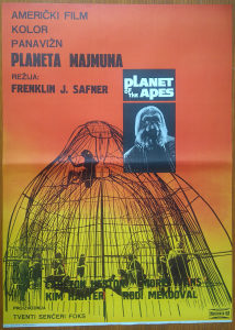 PLANETA MAJMUNA PLANET OF THE APES kino plakat poster