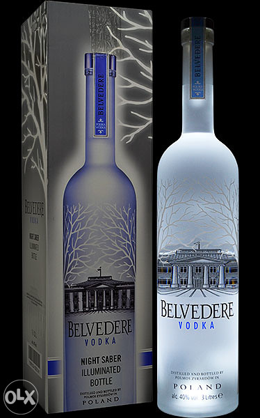 Belvedere Vodka big bottle 3.0l